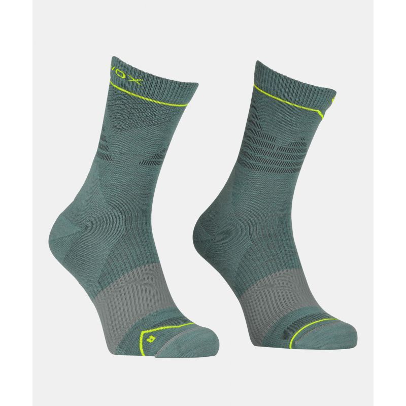 Alpine Pro Comp Mid Socks - Chaussettes en laine mérinos homme