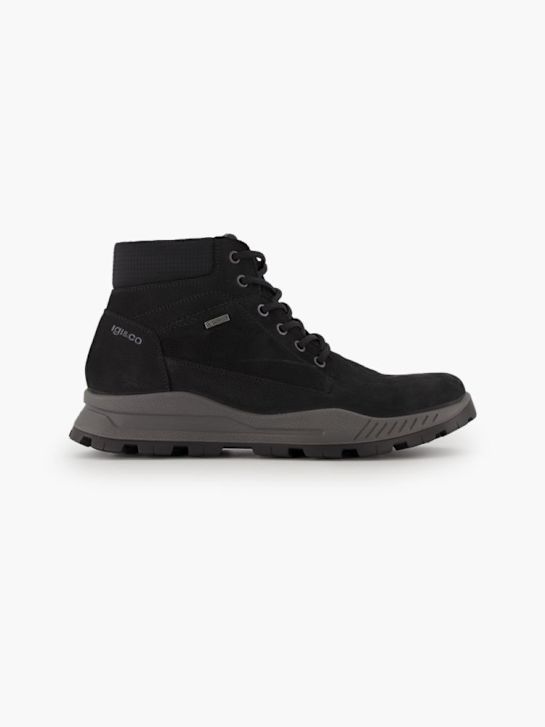 IGI&CO Schnür-Stiefelette Schwarz