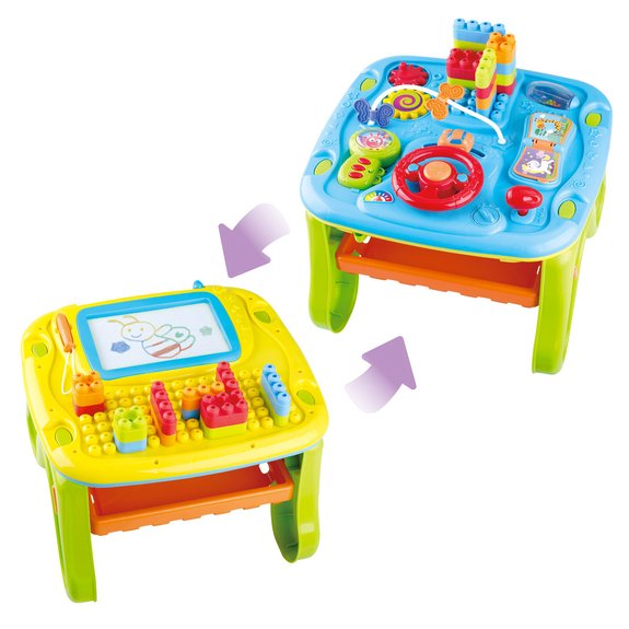 Table d'activités 2 en 1