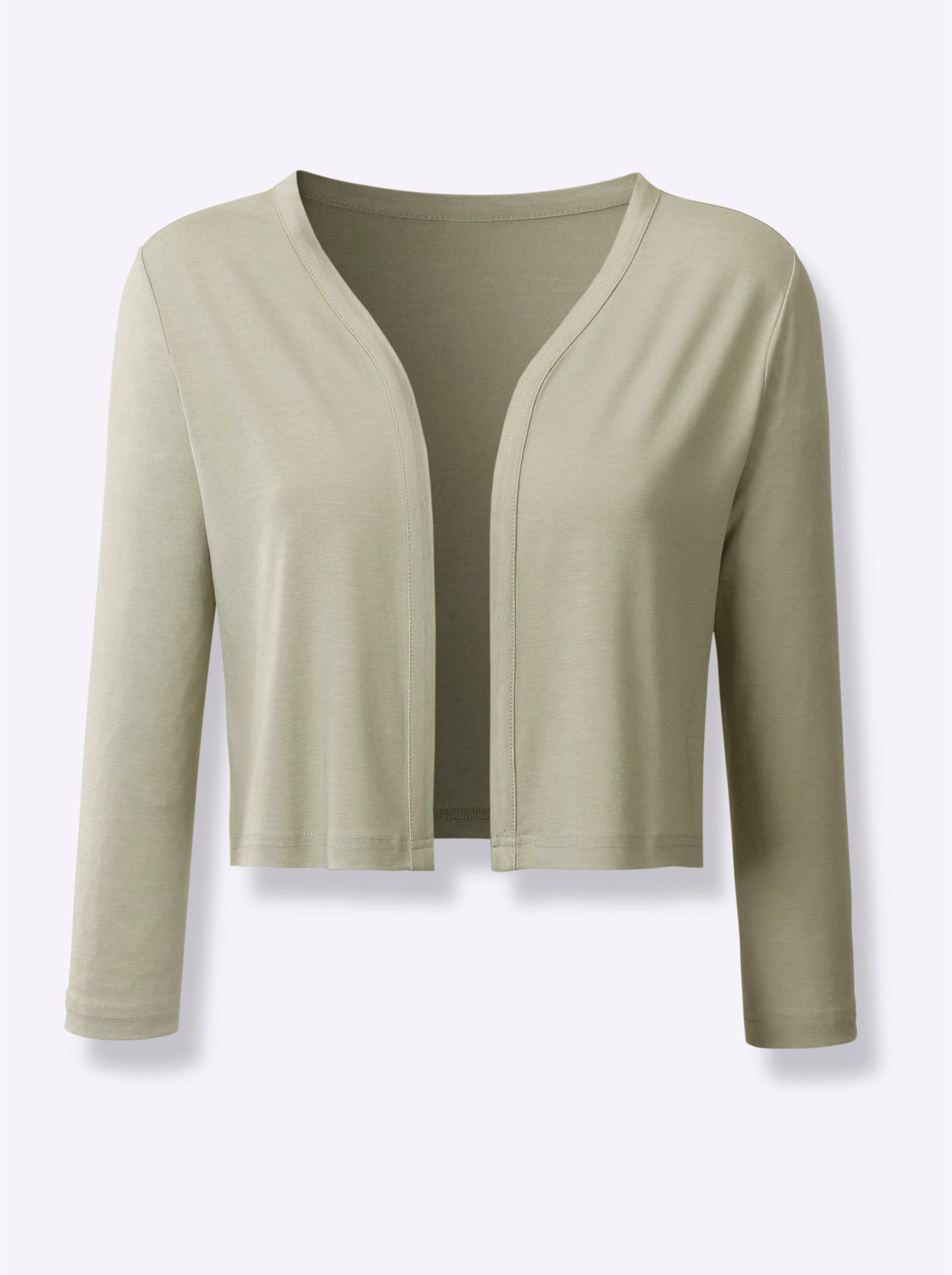 Shirtjacke in pistazie