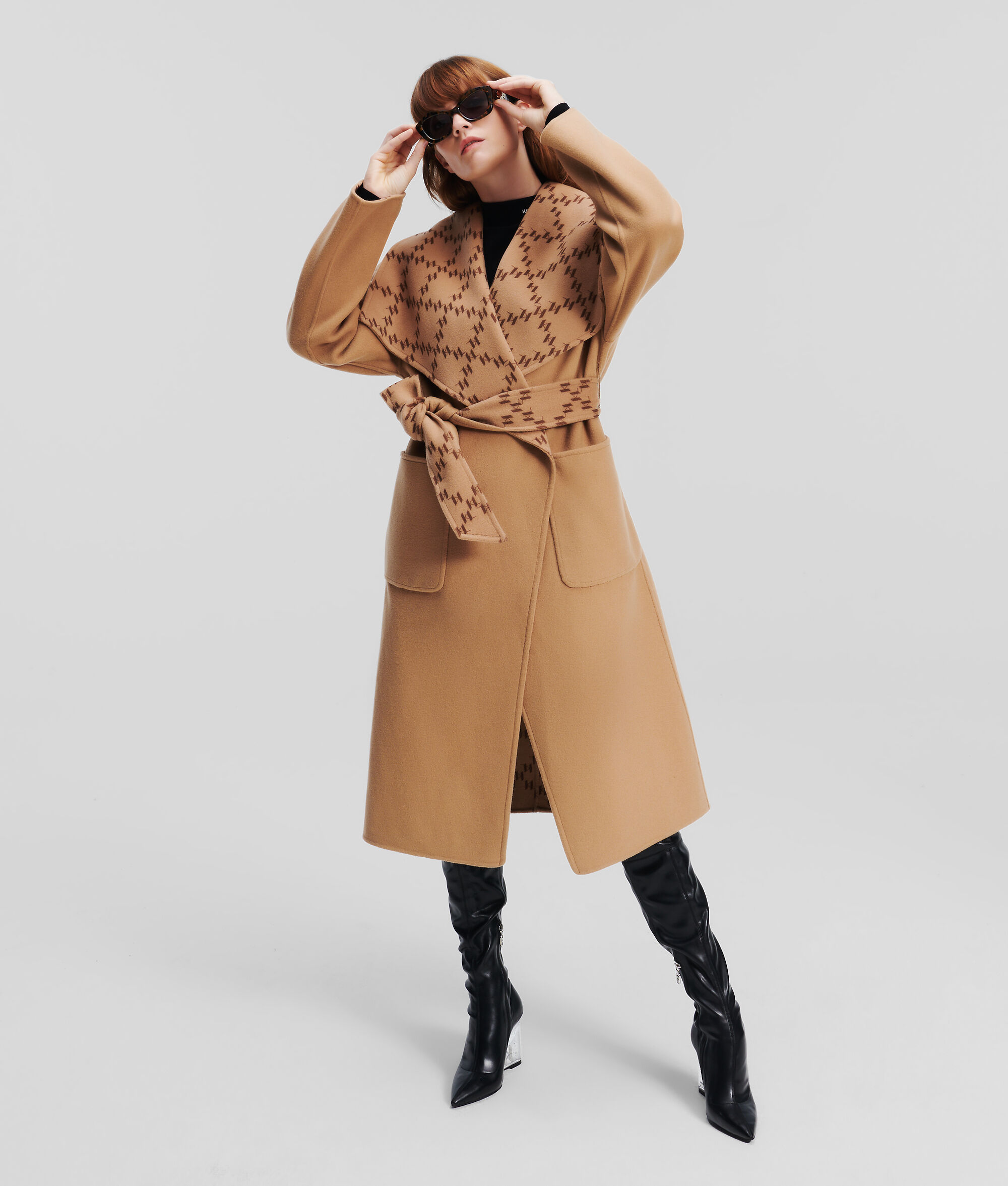 MANTEAU RÉVERSIBLE KL MONOGRAM