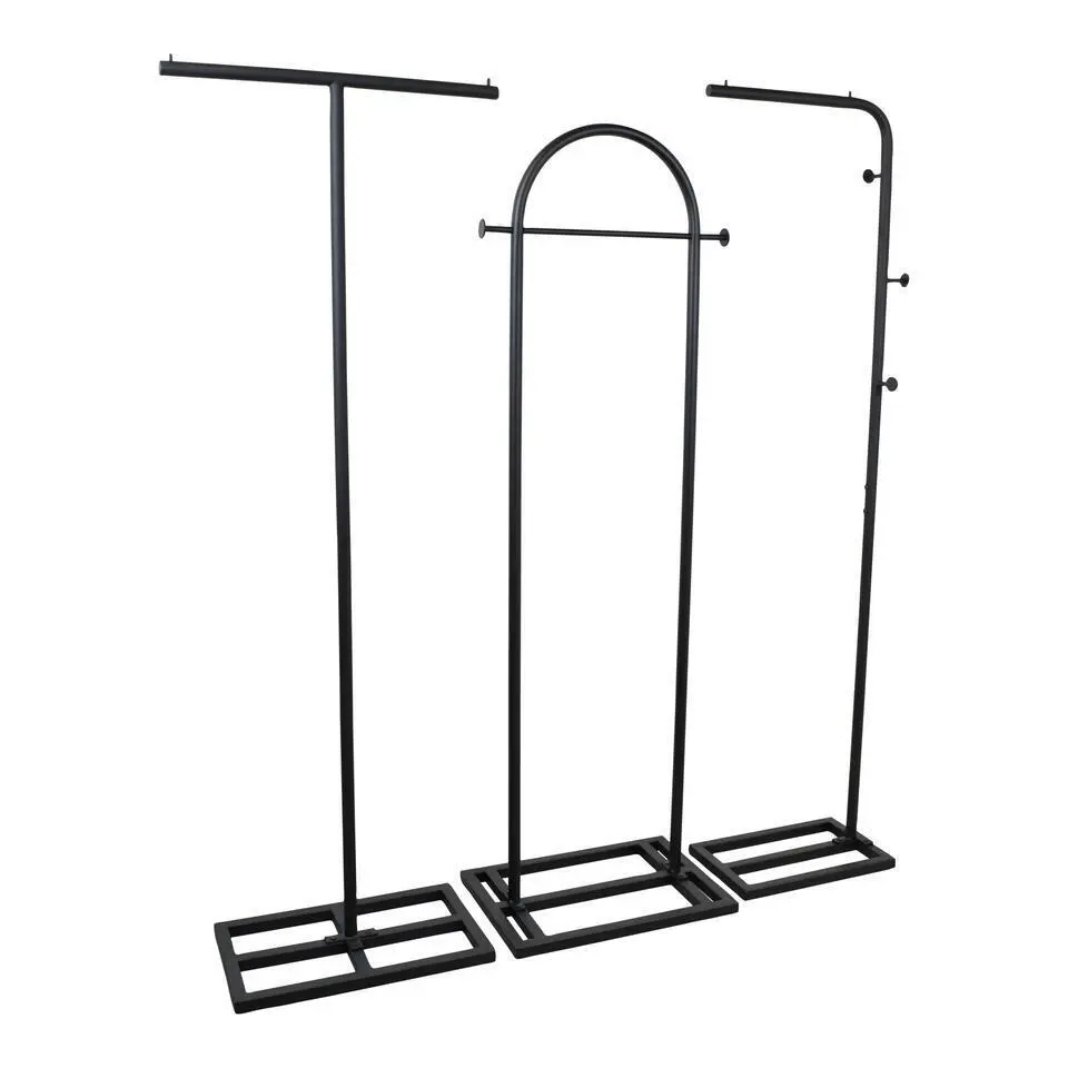 LOFT42 Fabri3 - Kledingrek Staand - 165x50x30 - Zwart