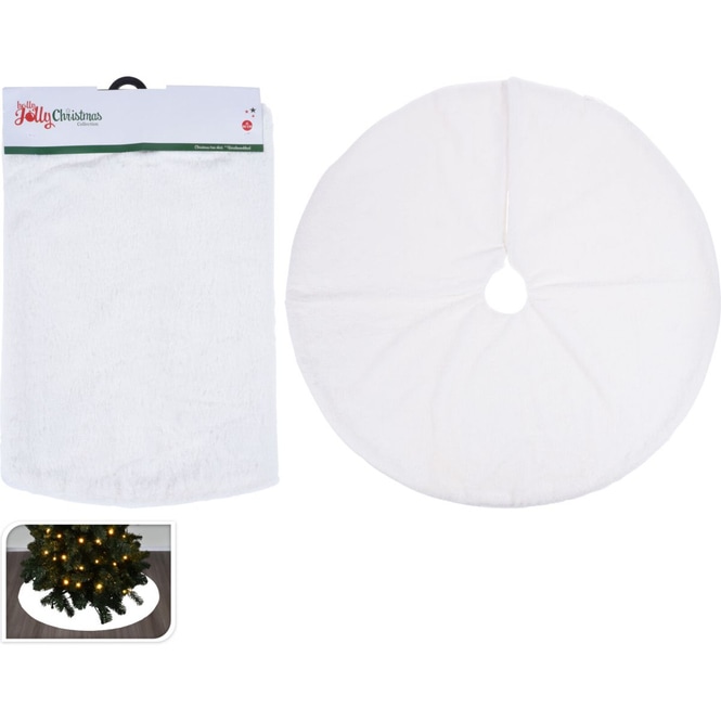 Weihnachtsbaum-Rock - weiß - ø  ca. 90 cm