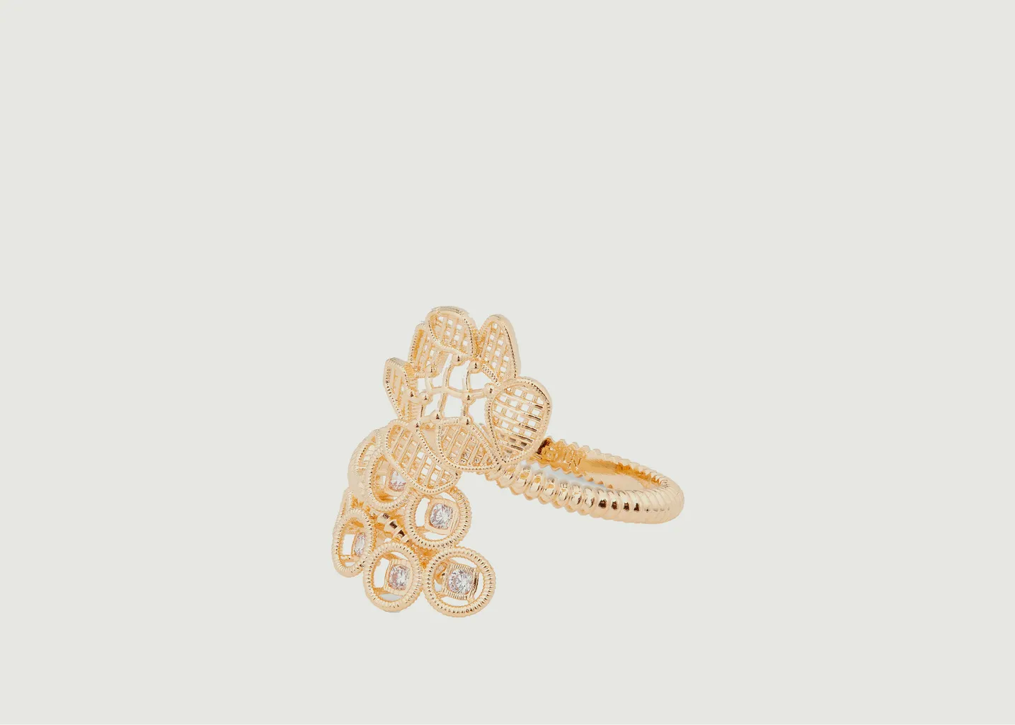 Bague ajustable Fil d'Or Les Néréides