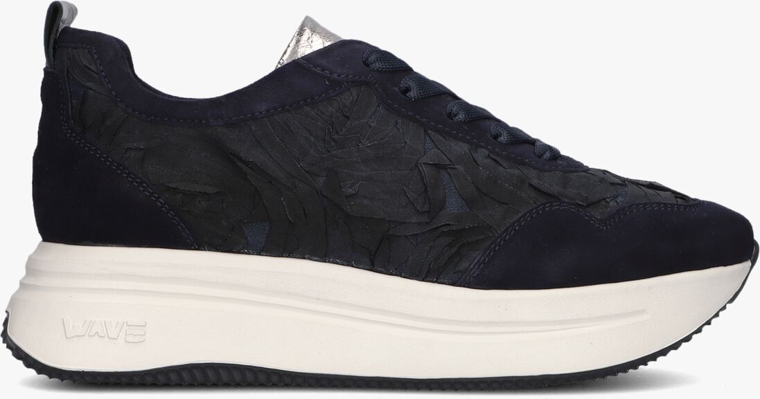 blauwe softwaves lage sneakers 9.13.15