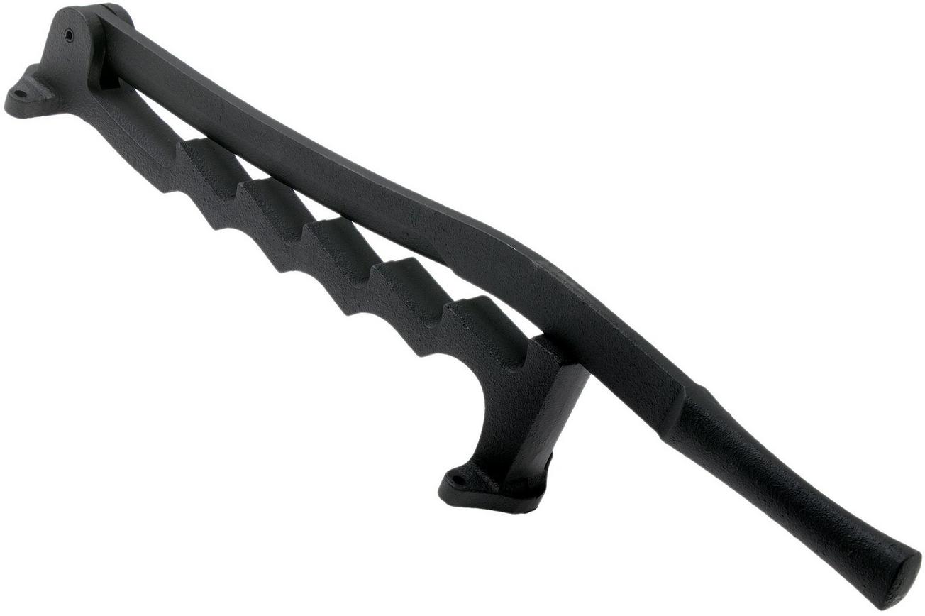 Flint Spanmesser, zwart, houtklover voor aanmaakhout