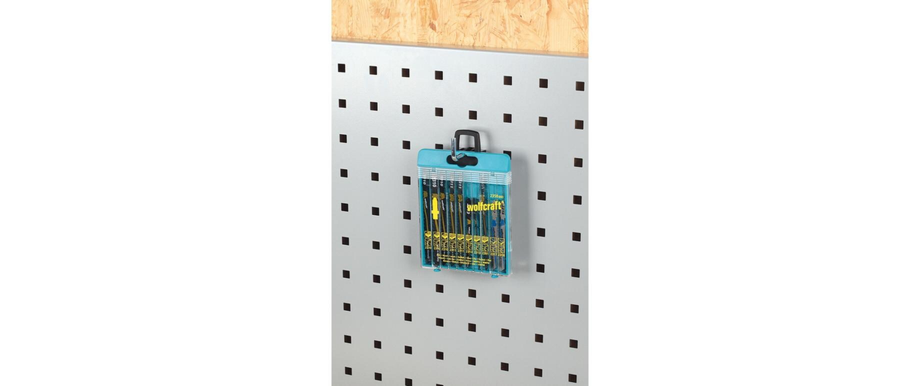 Halterung 30 mm, 5 StückLochwand-Einzelhaken