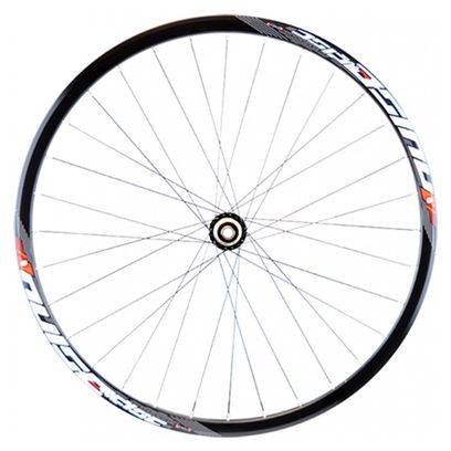 Roue route 700 ar jante noir mach 1 pulse. disque centerlock 9/10/11v axe travers.12x142