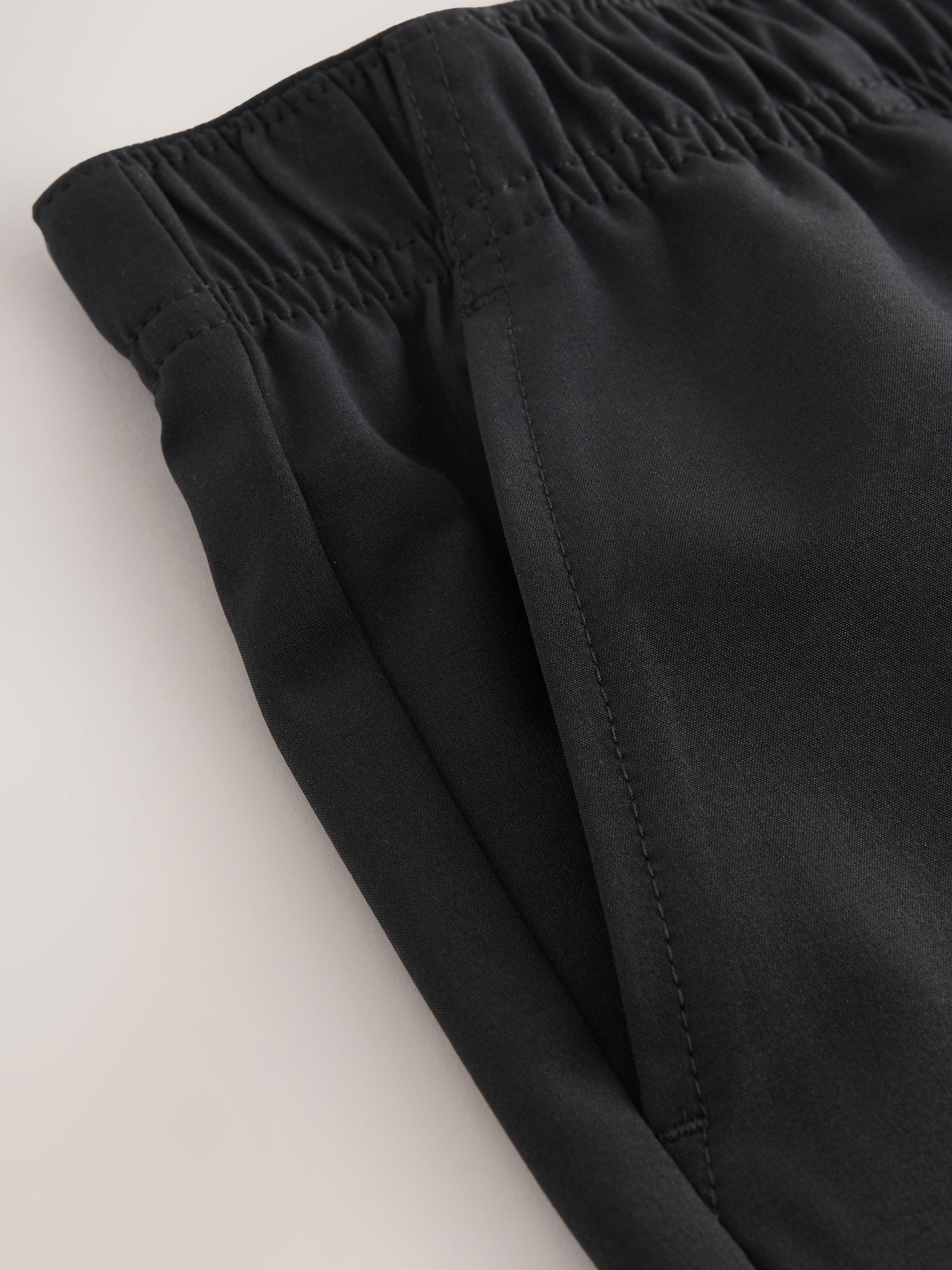 Zwart - Gymsportshort (3-16jr)