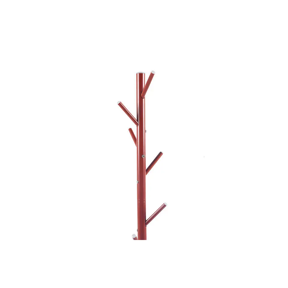 Rousseau Staande kapstok Kassie - Ø48 x 174 cm - Rood / Metaal