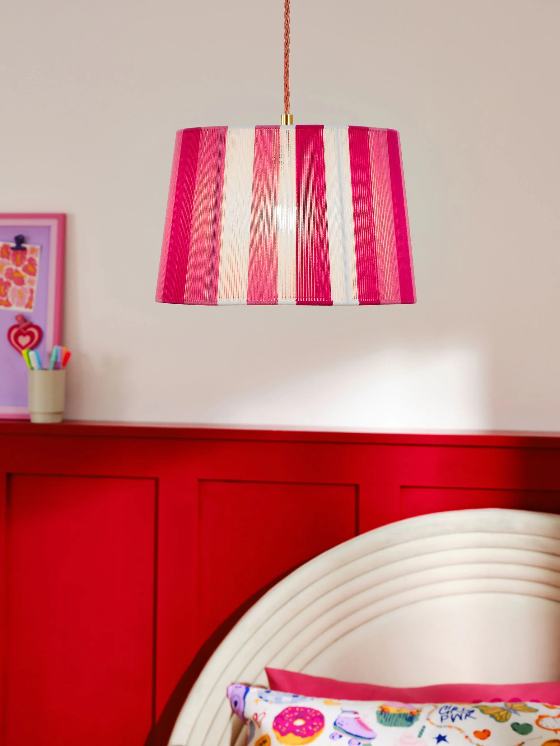 String Easy Fit Pendant Lamp Shade