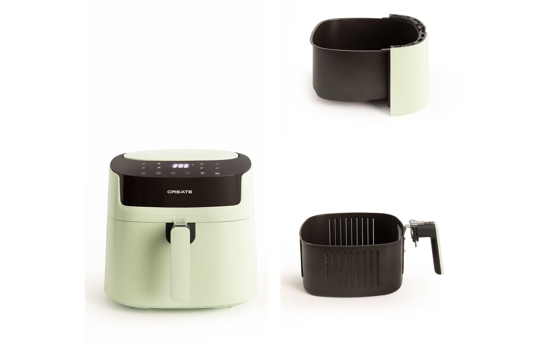 Heissluft-Fritteuse Air Pro Large 1.2 kg, Grün<br>Fritteuse mit Heissluft