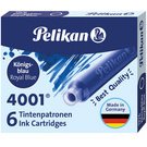 Cartouche d'encre 4001 TP/6, bleu royal