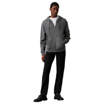 Sweatshirt zippé à capuche homme Badge Zip Through CALVIN KLEIN