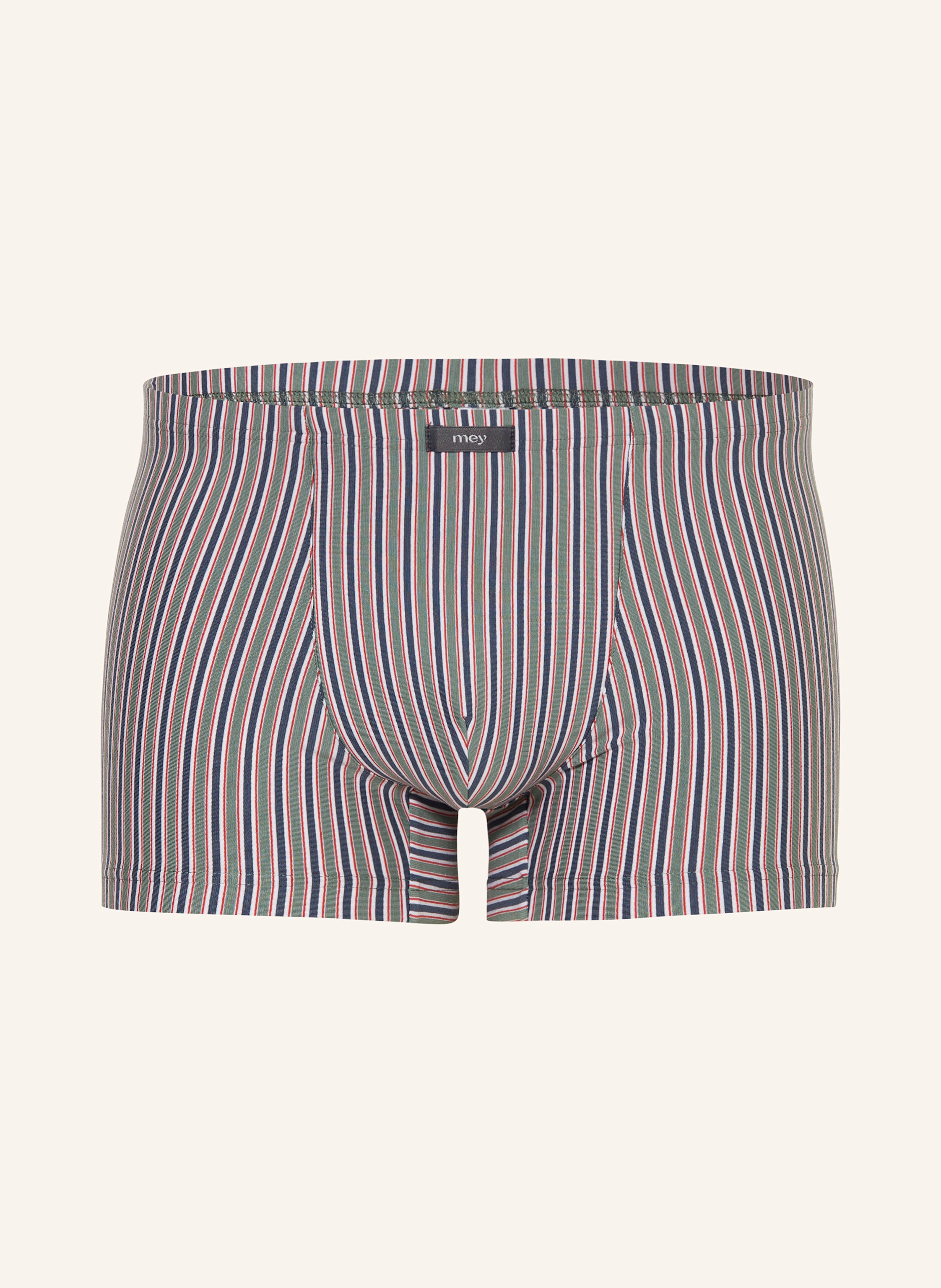 mey Boxershorts Serie GREEN STRIPES