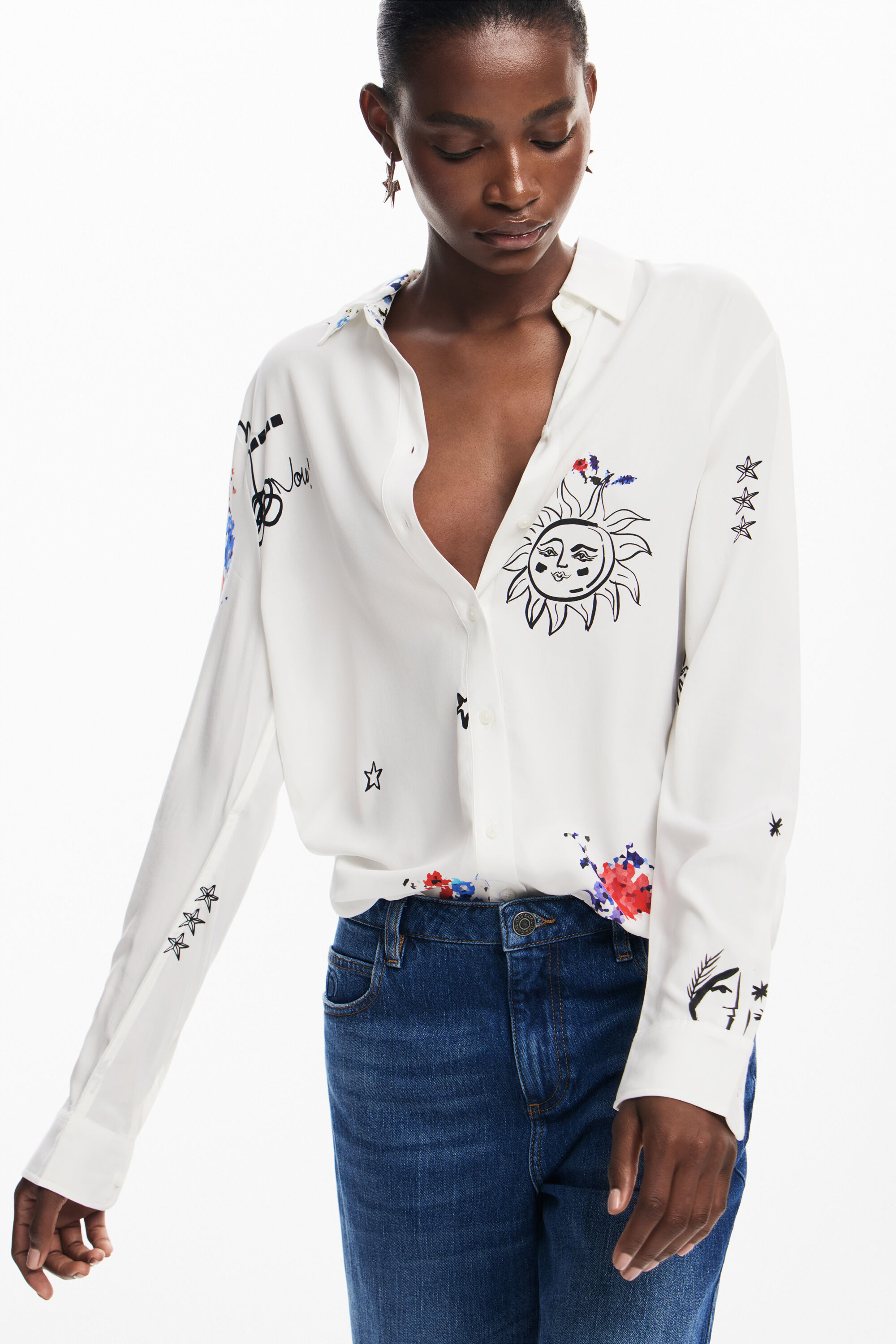 Camisa estampada