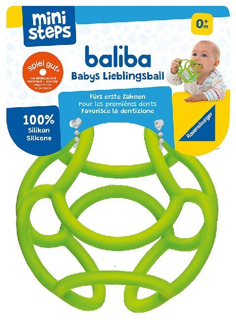 Ravensburger ministeps 4150 baliba - Flexibler Ball, Greifling und Beißring - Ba