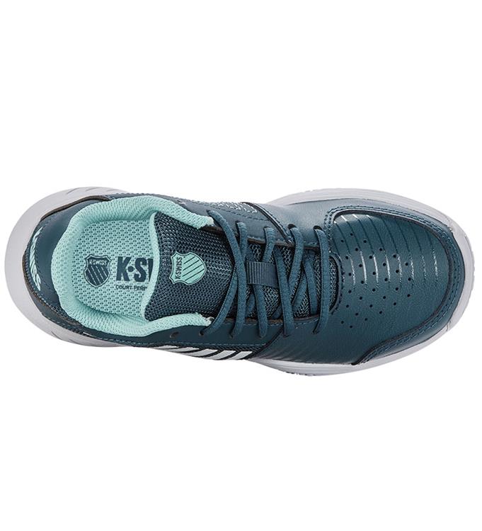 KS TFW COURT EXPRESS OMNI-INDTEAL/WHITE/ INDIAN-TEAL-WHITE-AQUA-SPLASH