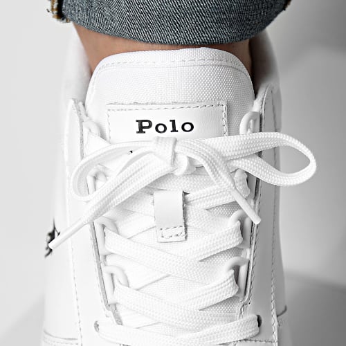 Baskets Polo Court Blanc Noir