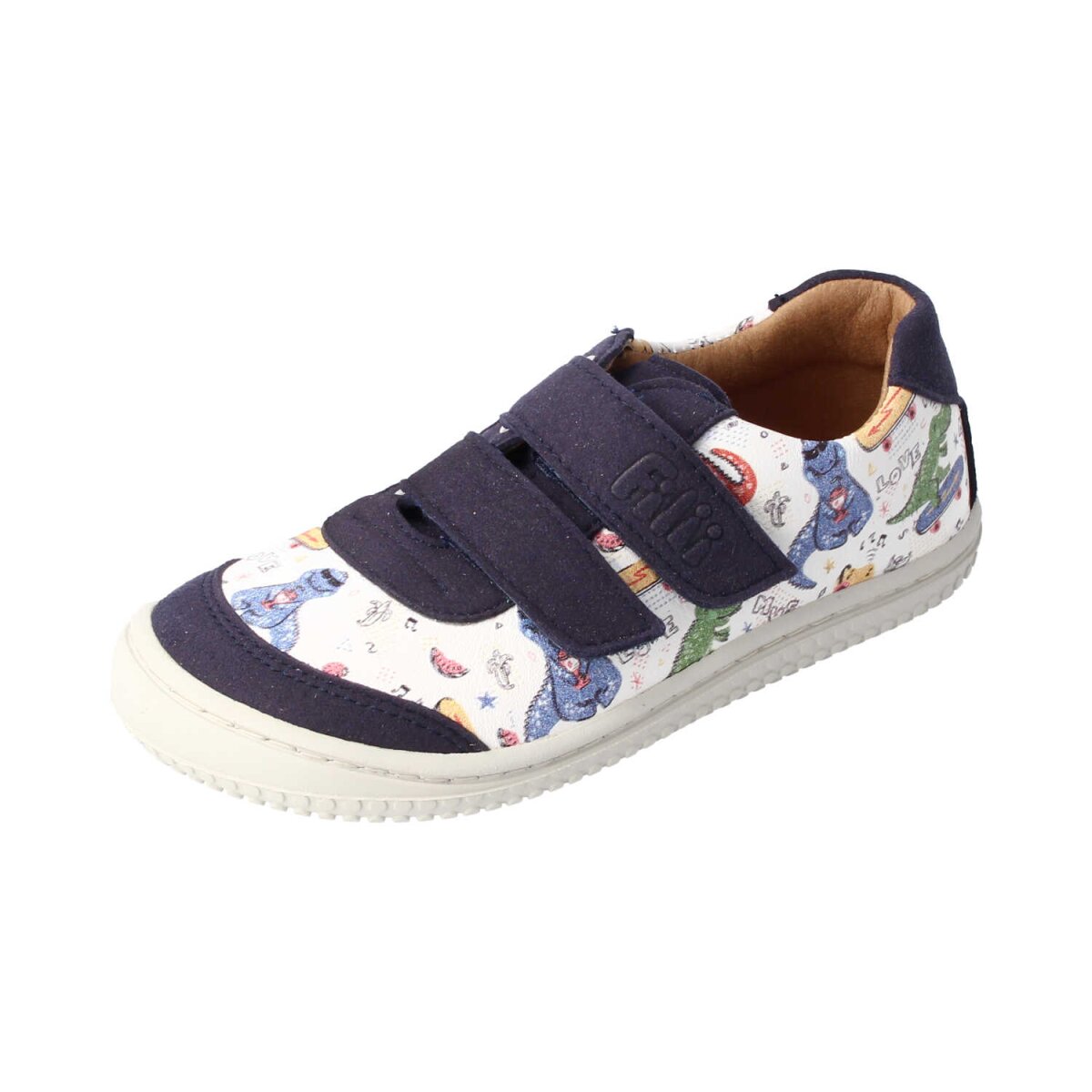 3048-03 multi. AXOLOTL Dino nappa leather velcro Weite/M