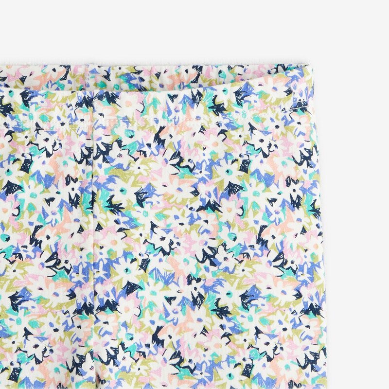 Legging bébé fille semis fleuris violet Catimini Mauve Violet