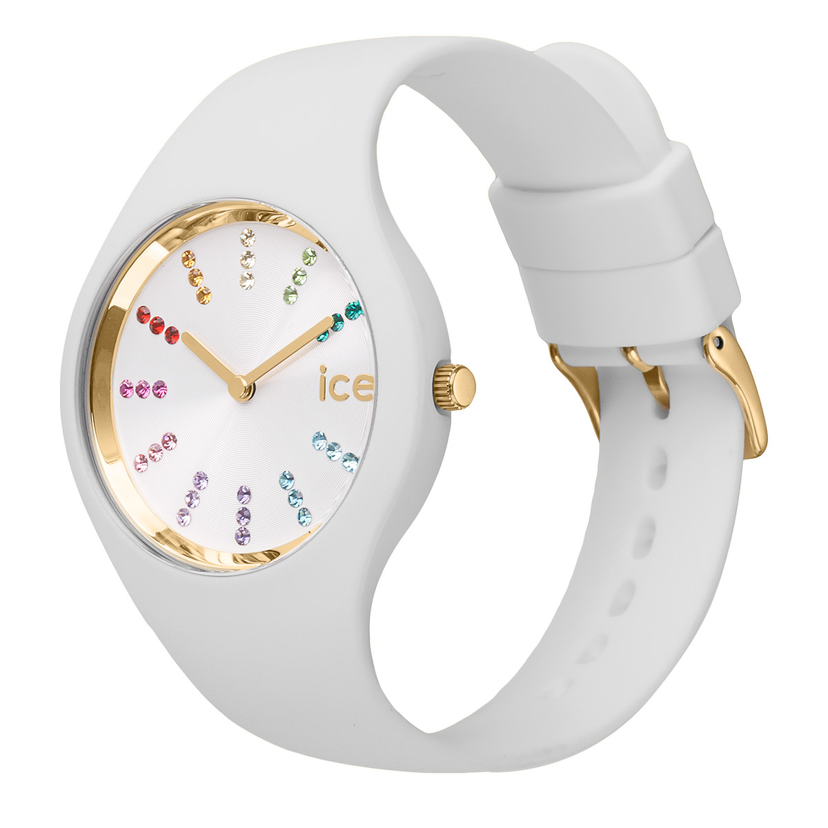 Montre ICE WATCH ice cosmos femme bracelet silicone blanc