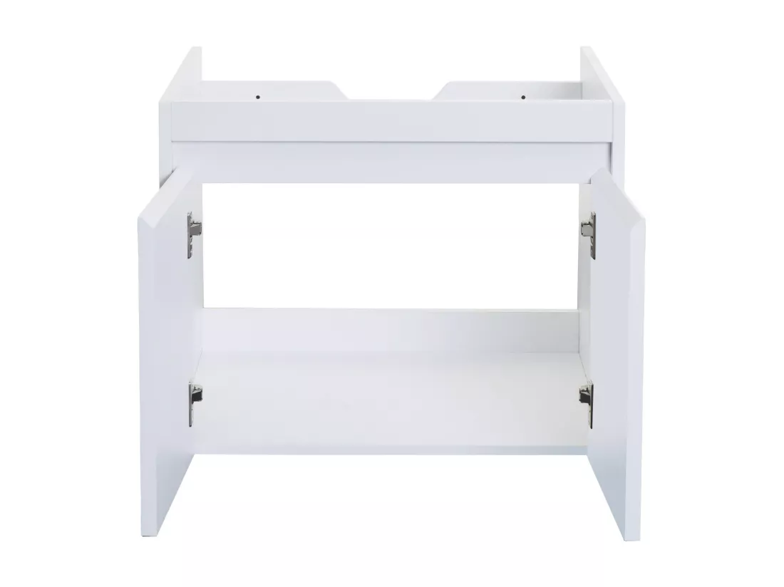 Meuble sous-lavabo MCW-L86, blanc