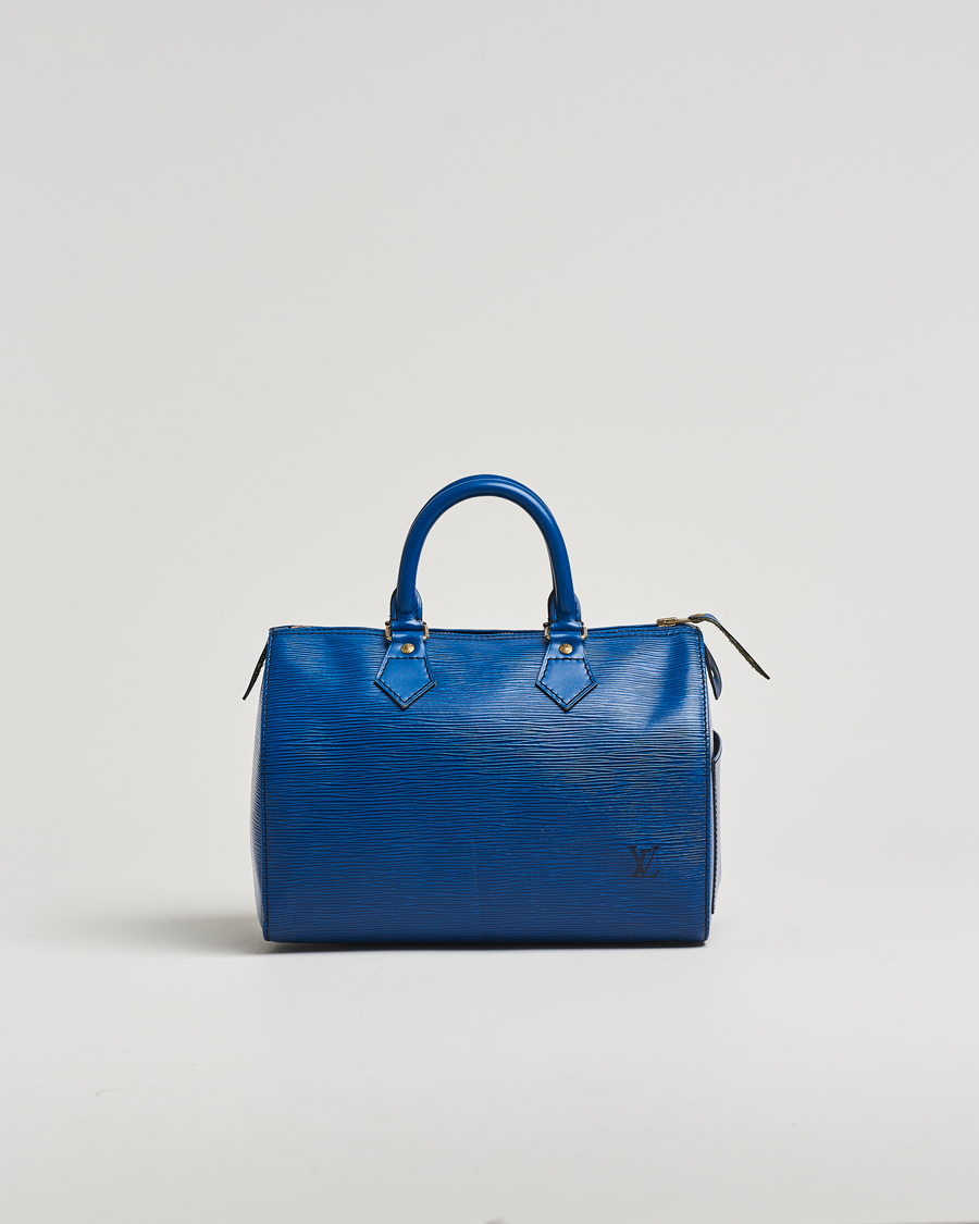Louis Vuitton Pre-Owned Speedy 25 Handbag Epi Leather Blue