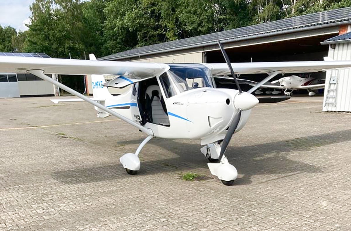 Rundflug Ultraleichtflugzeug Hodenhagen