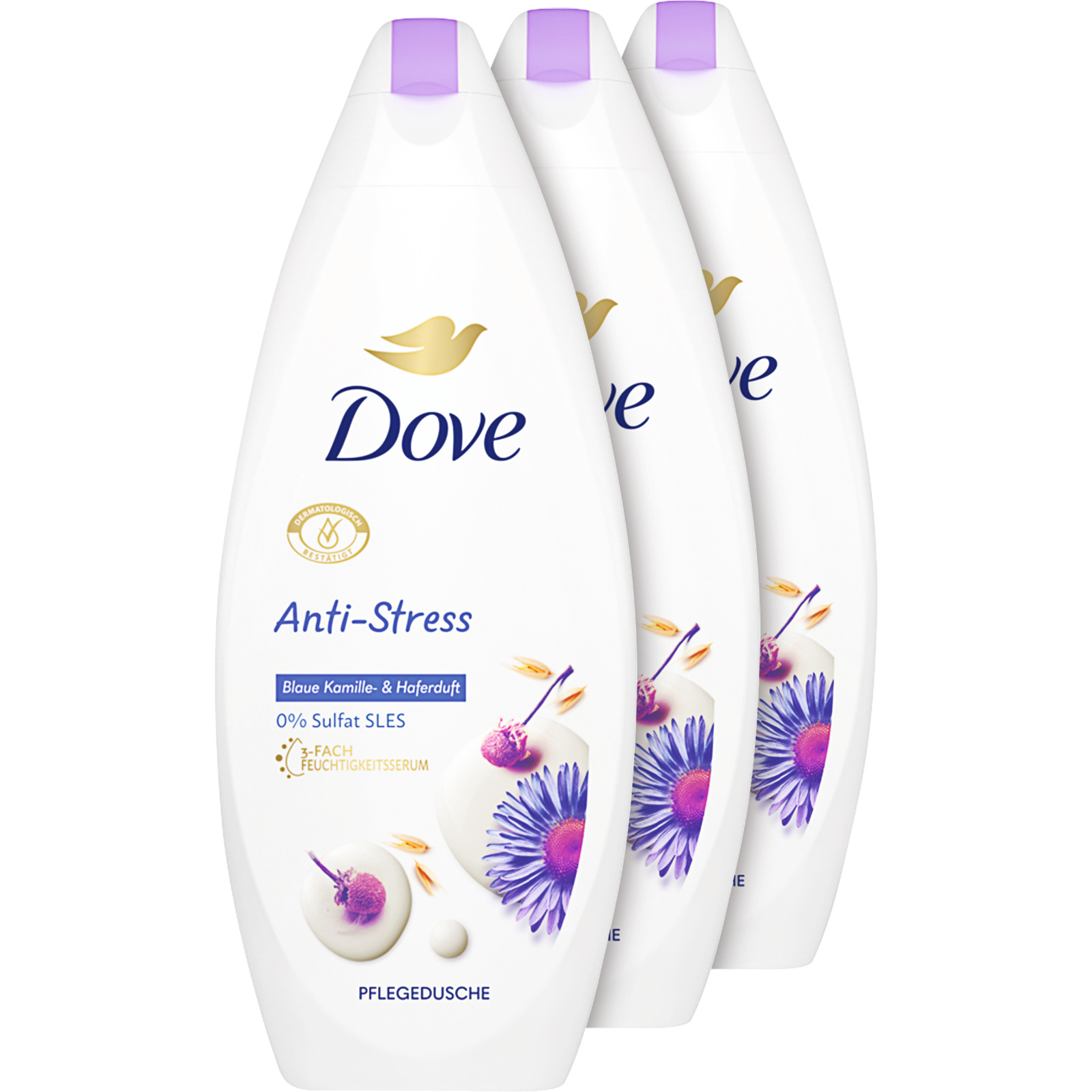 Dove Duschpflege Anti-Stress 3 x 250 ml