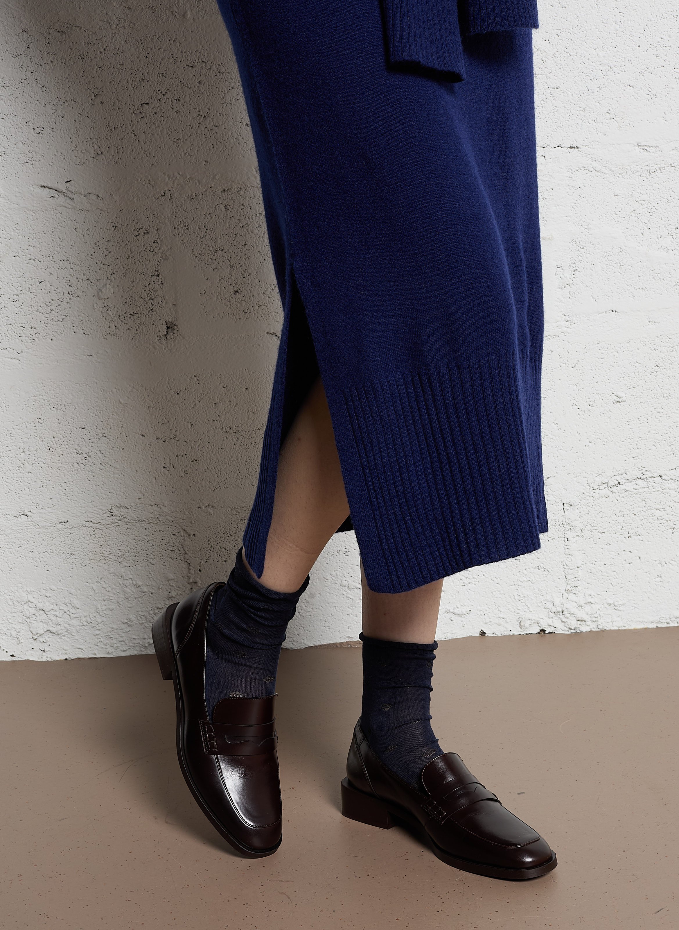 ROBIN - Mocassins en cuir| Marron