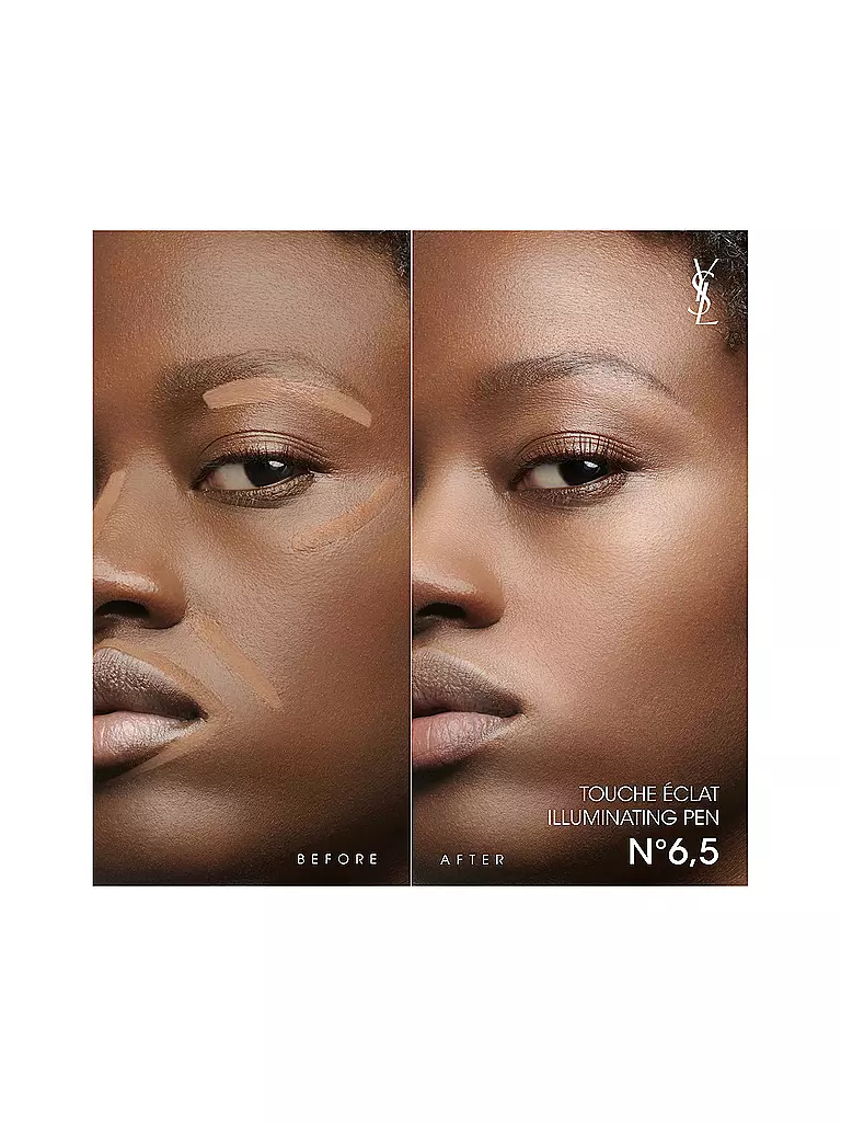 YVES SAINT LAURENT Make Up - Touche Éclat Concealer (N.6,5  Luminous Toffee) braun