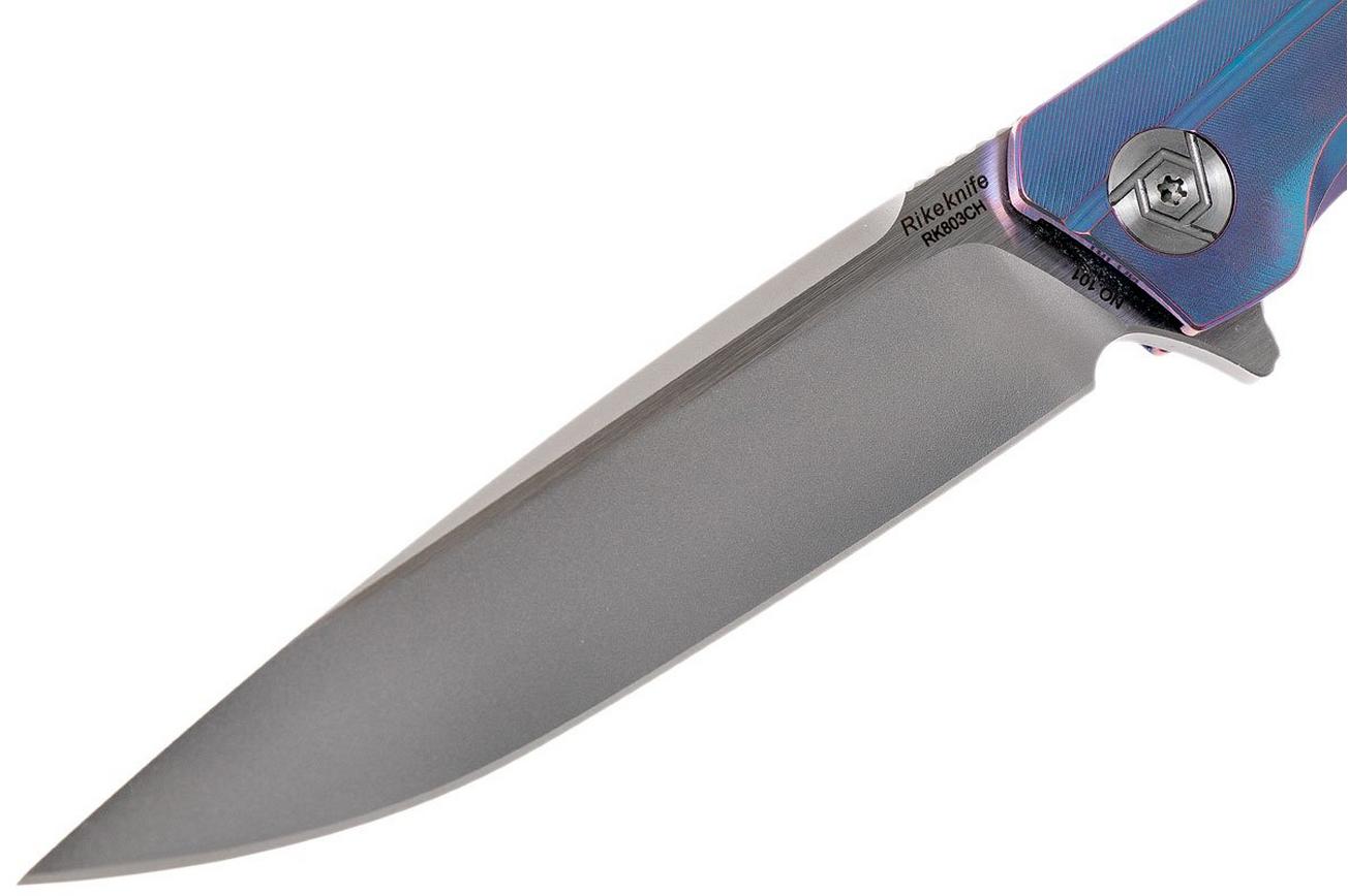 Rike RK803CH-B Blue, Carbonfiber Inlay zakmes