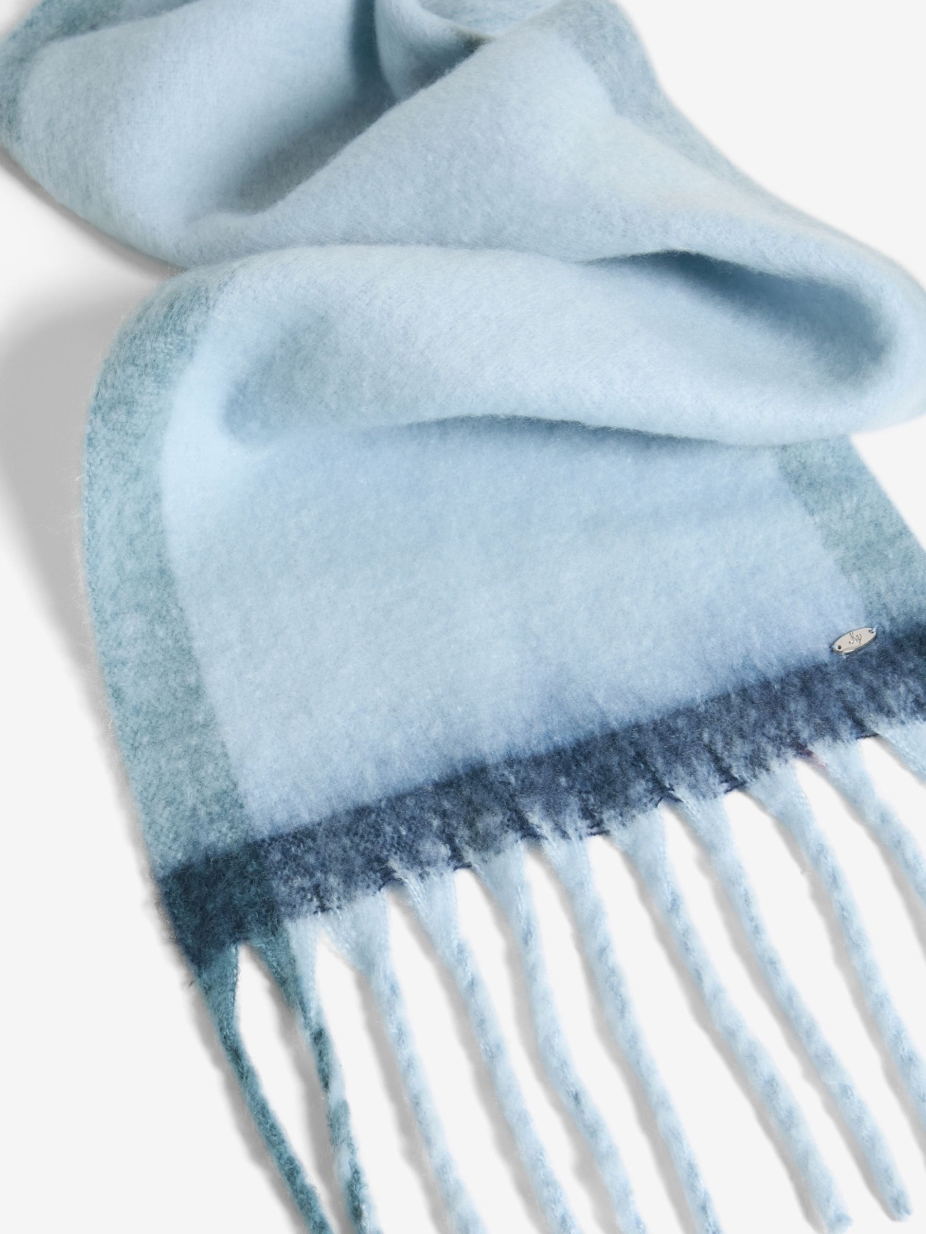 Blauw - Lipsy Cosy geborstelde sjaal