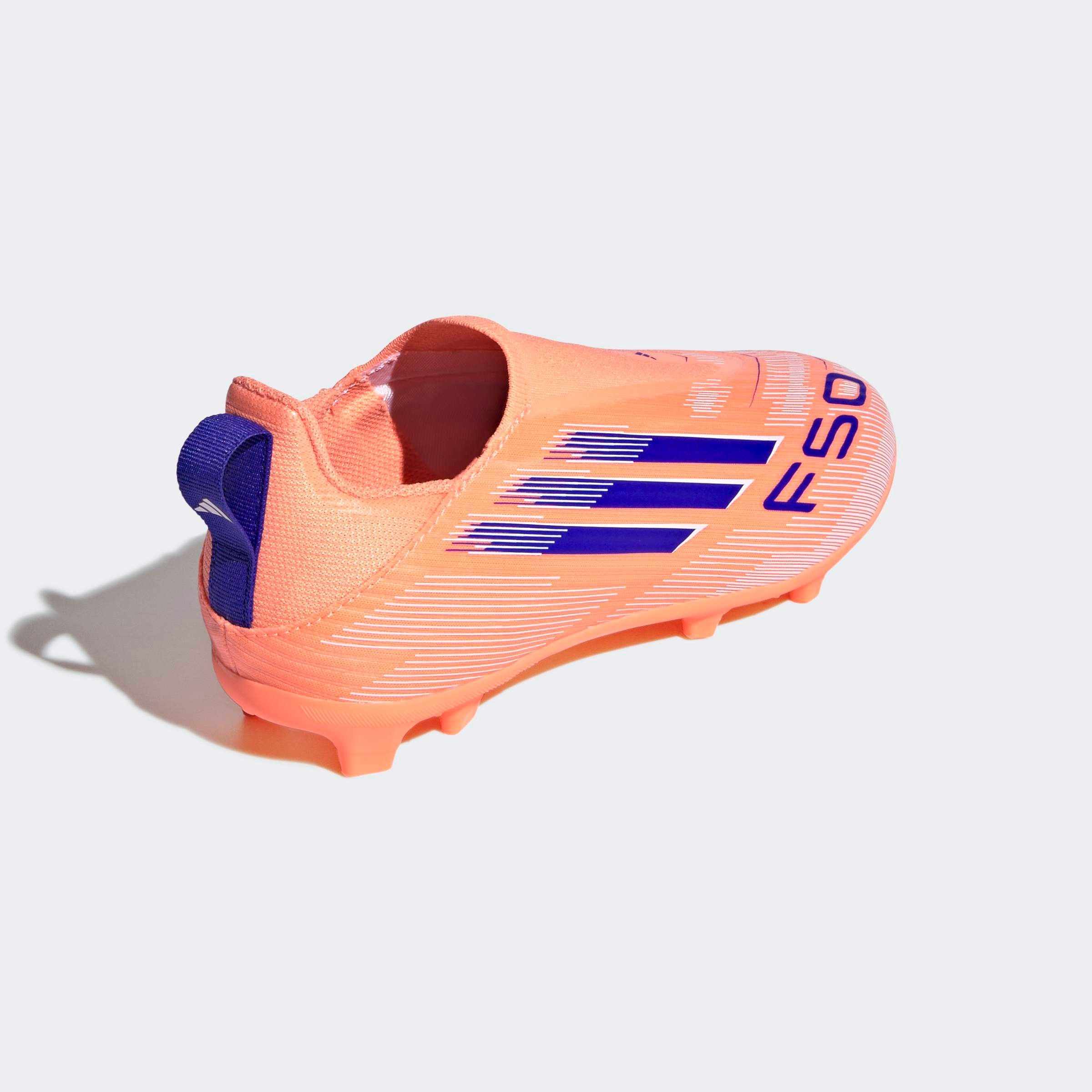 adidas Performance Fussballschuh »F50 LEAGUE LACELESS FIRM/MULTI-GROUND  KINDER«  geeignet für Rasen- und Kunstrasenplätze