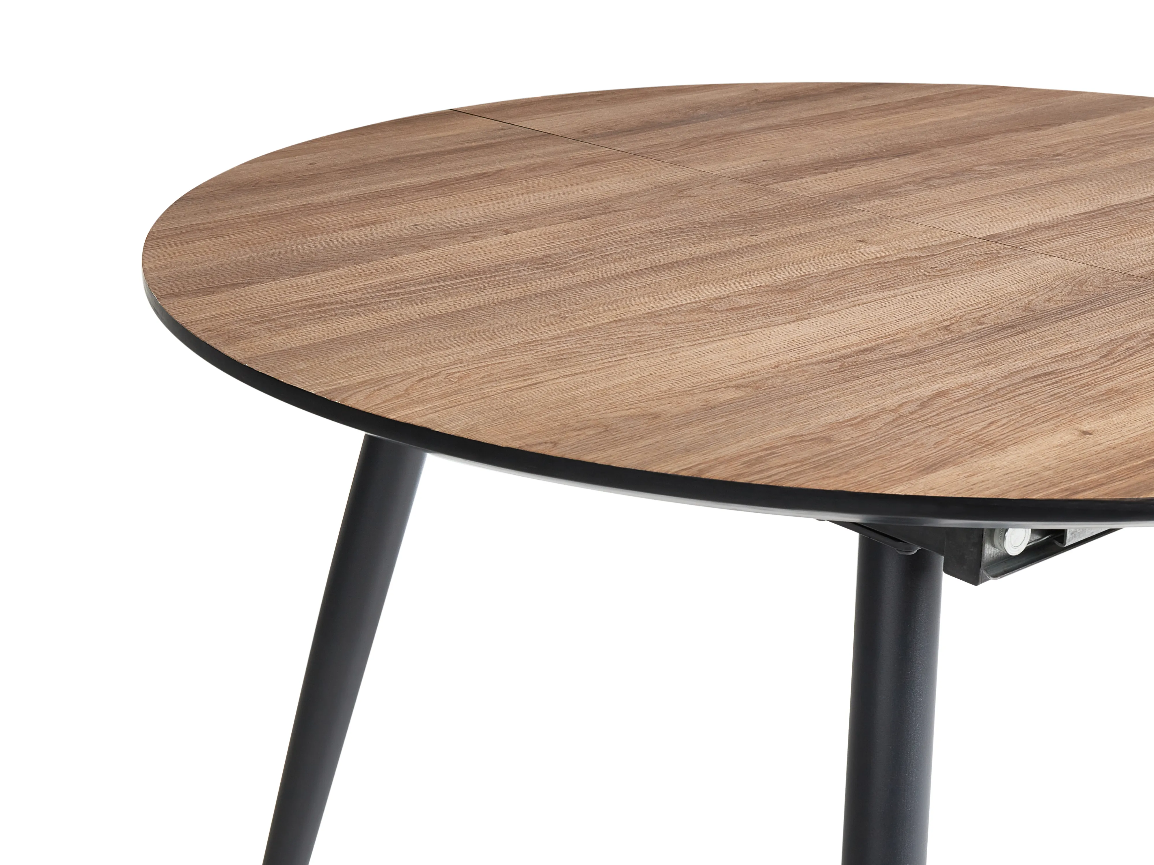 Eettafel uitschuifbaar SENIAC Bruin 112 cm 110/150 cm