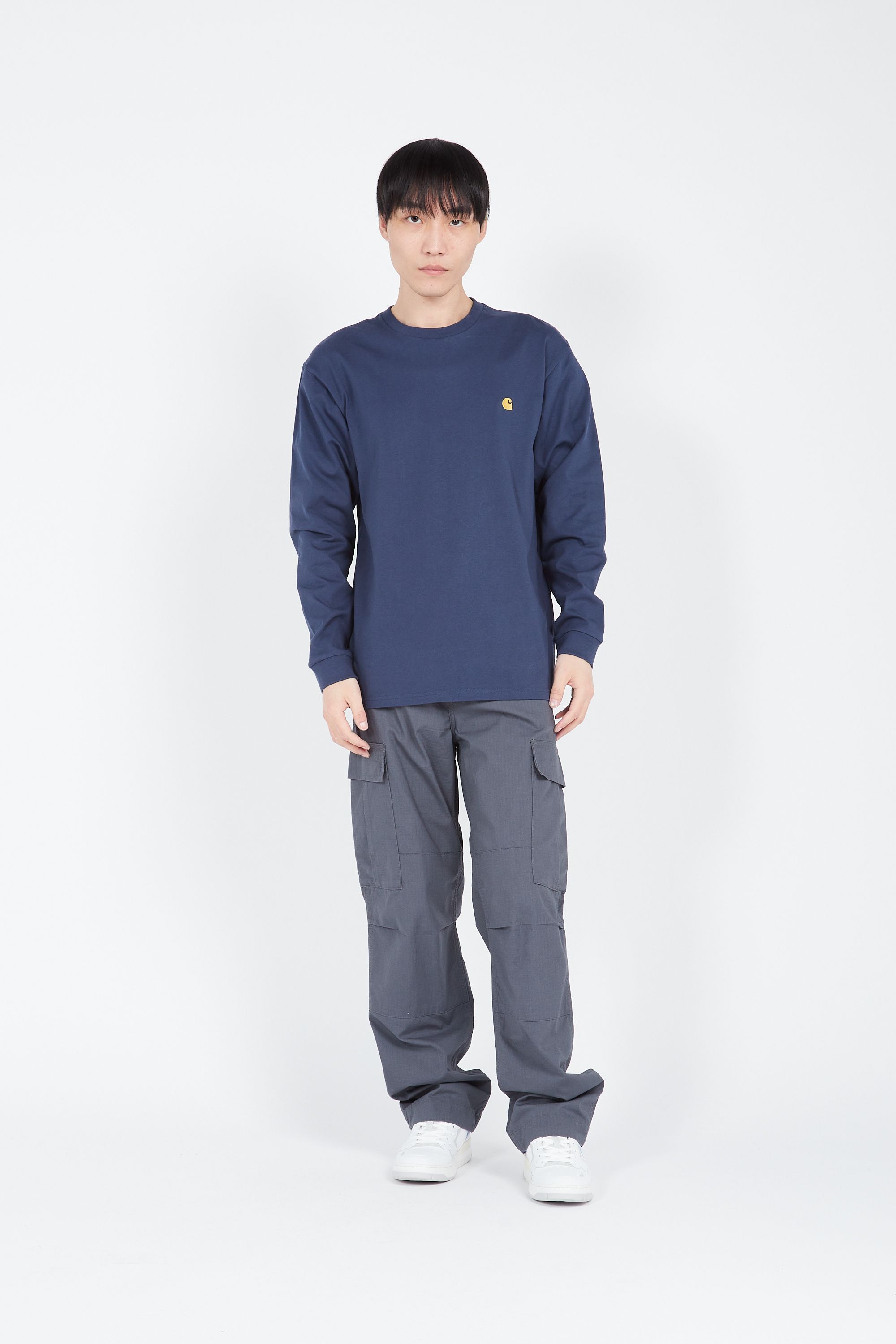 CARHARTT WIP T-shirt  CHASE Bleu