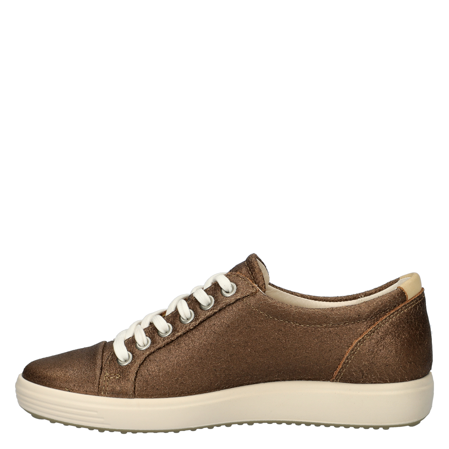 Soft 7  dames sneaker Ecco Brons