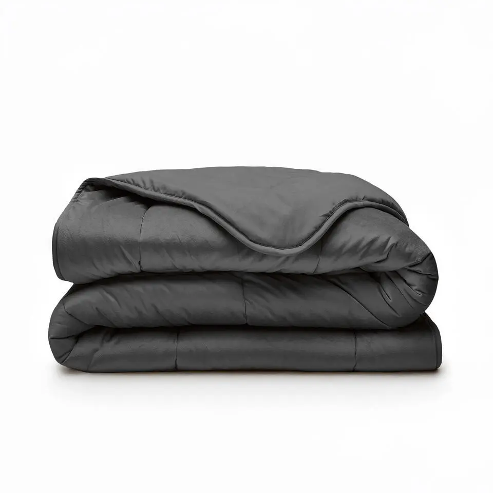 Dekbed zonder Overtrek Velvet 240x200 – Superzacht & Wasbaar – Antraciet