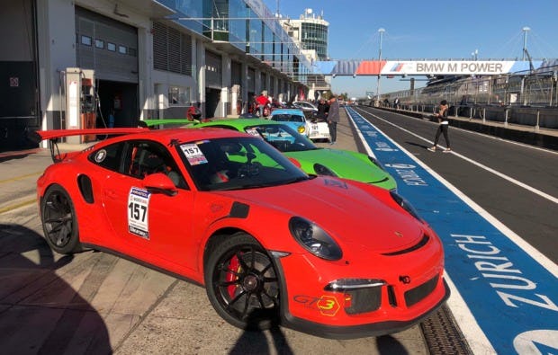 Porsche 911 GT3 RS 991 selbst lenken auf dem Circuit Zolder