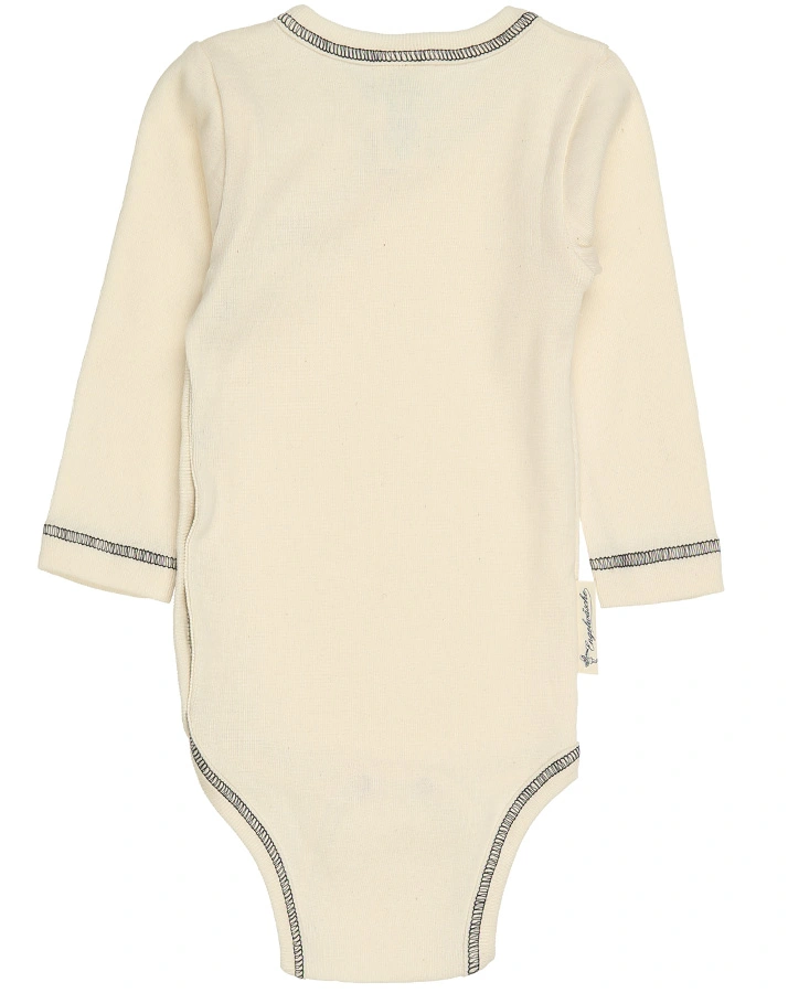 Wickel-Langarmbody ESSENTIAL UNI in natur