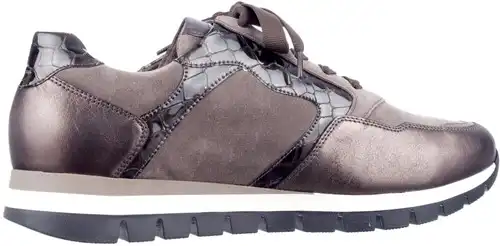 Gabor taupe combi 76.438.40 H - maat 8.5 sneaker taupe combi - maat 8.5 Calandschoen