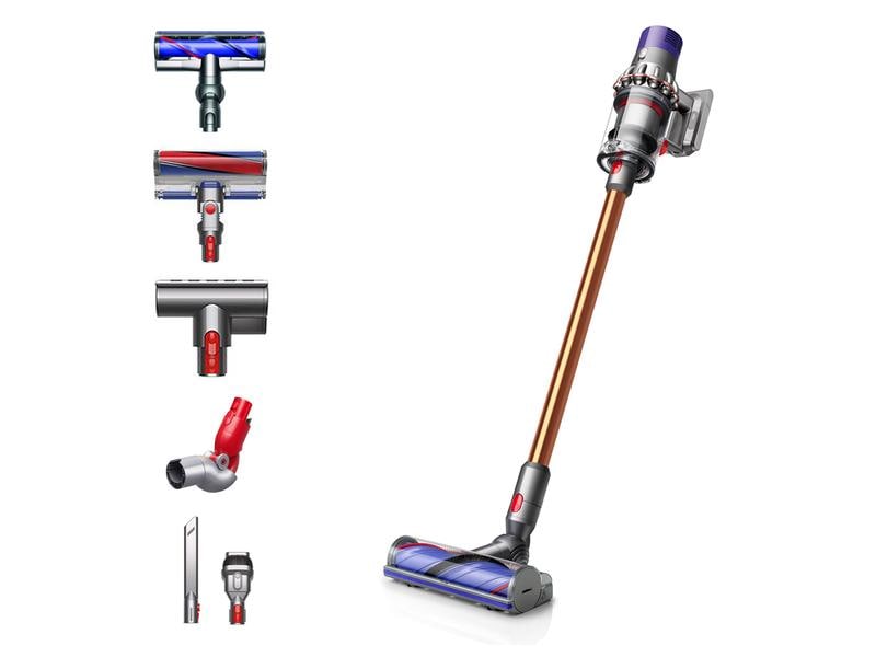 Dyson Akku-Hand- und Stielsauger Cyclone V10 Absolute Kabelloser Staubsauger mit 360º beweglicher Bodendüse