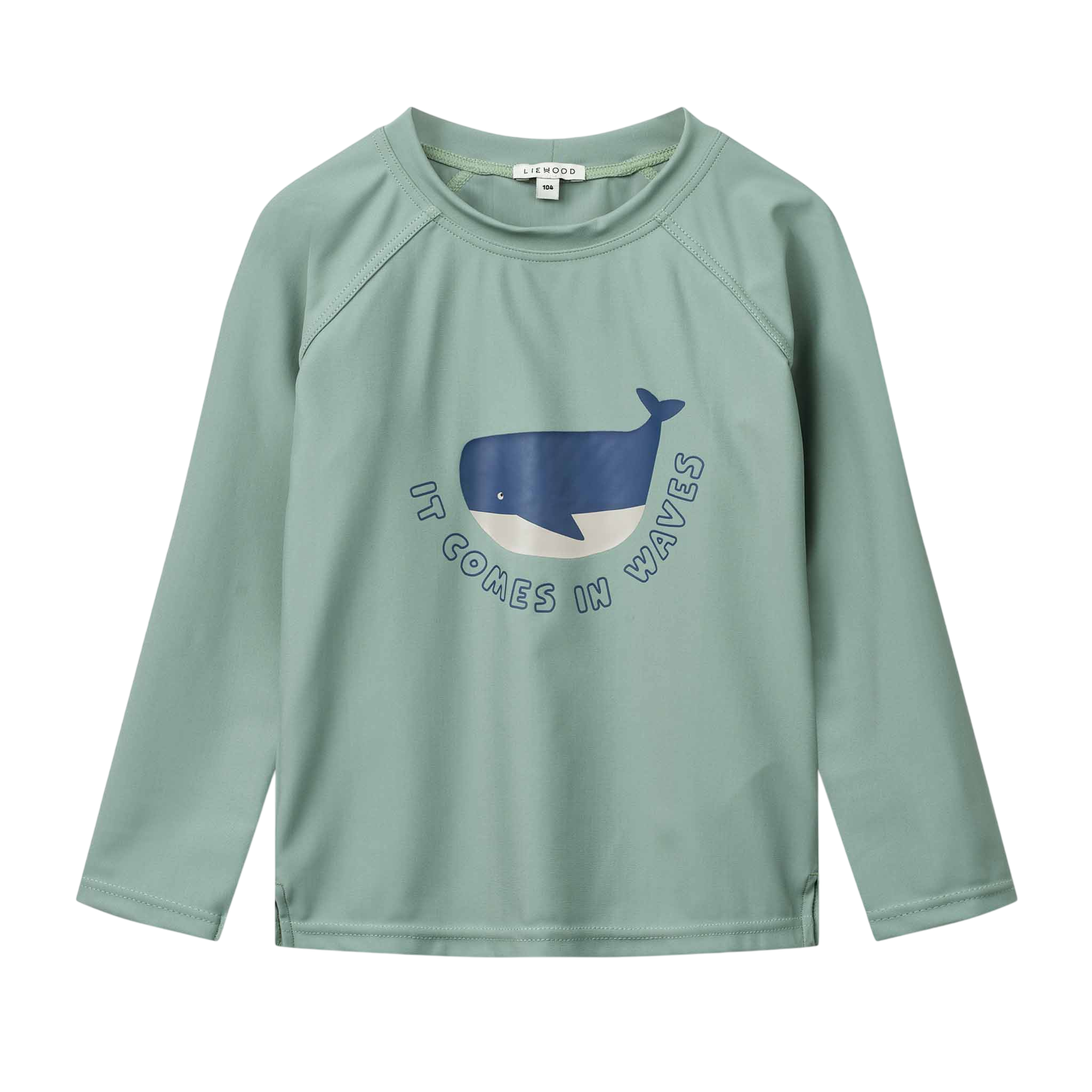 UV- Badeshirt Noah Placement Tee It comes in waves Peppermint
