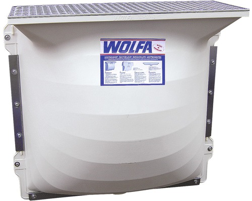 Wolfa lichtkoker, drukvast, 81 x 66 x 43 cm, zonder rooster
