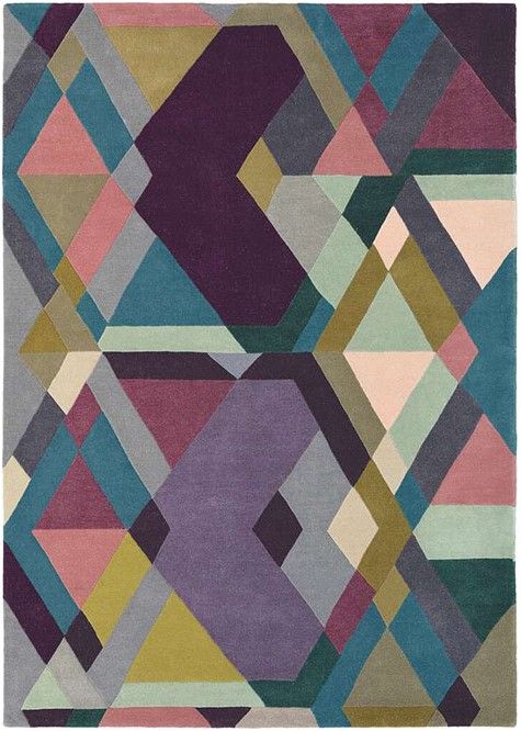 Vloerkleed Light Purple 57605 Mosaic
