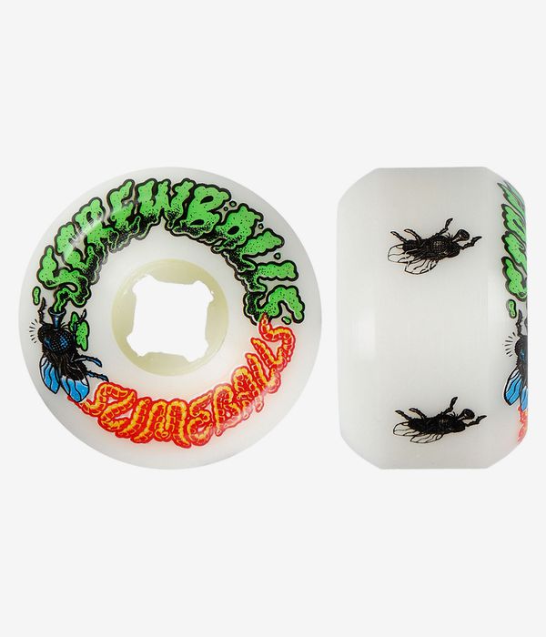 Santa Cruz Screw Balls Speed Balls Slime Balls Rollen (white) 56mm 99A 4er Pack