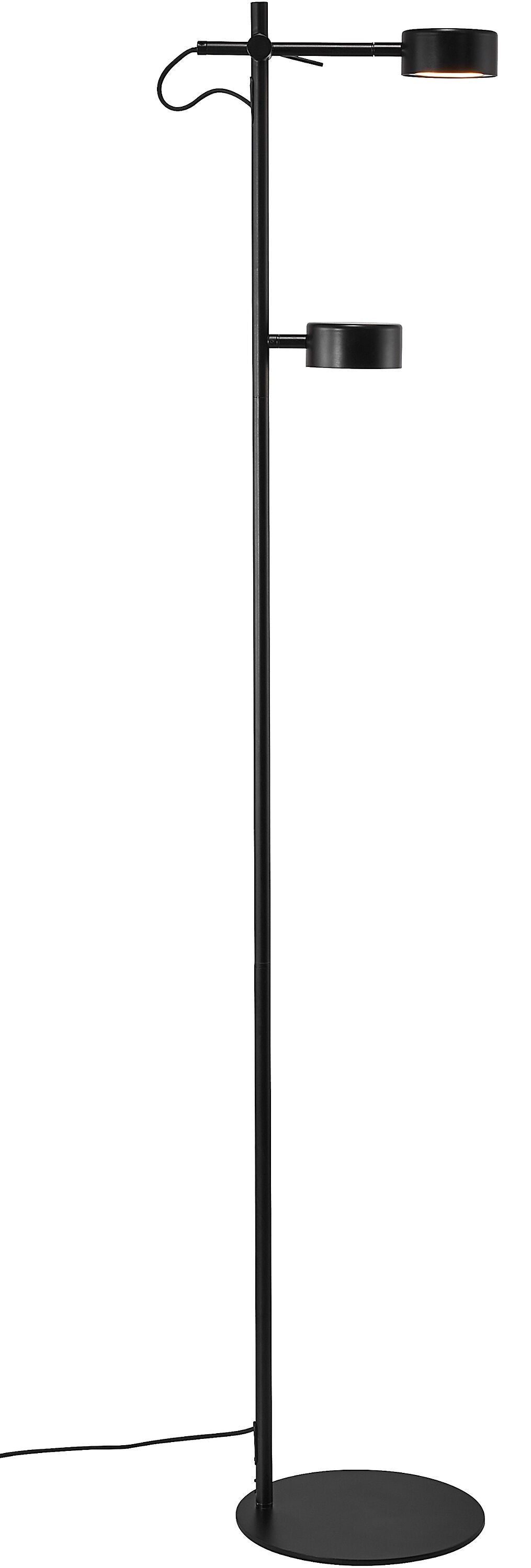 Nordlux CLYDE Stehleuchte - Schwarz / B: 26.6 cm x T: 23.0 cm x H: 138.0 cm