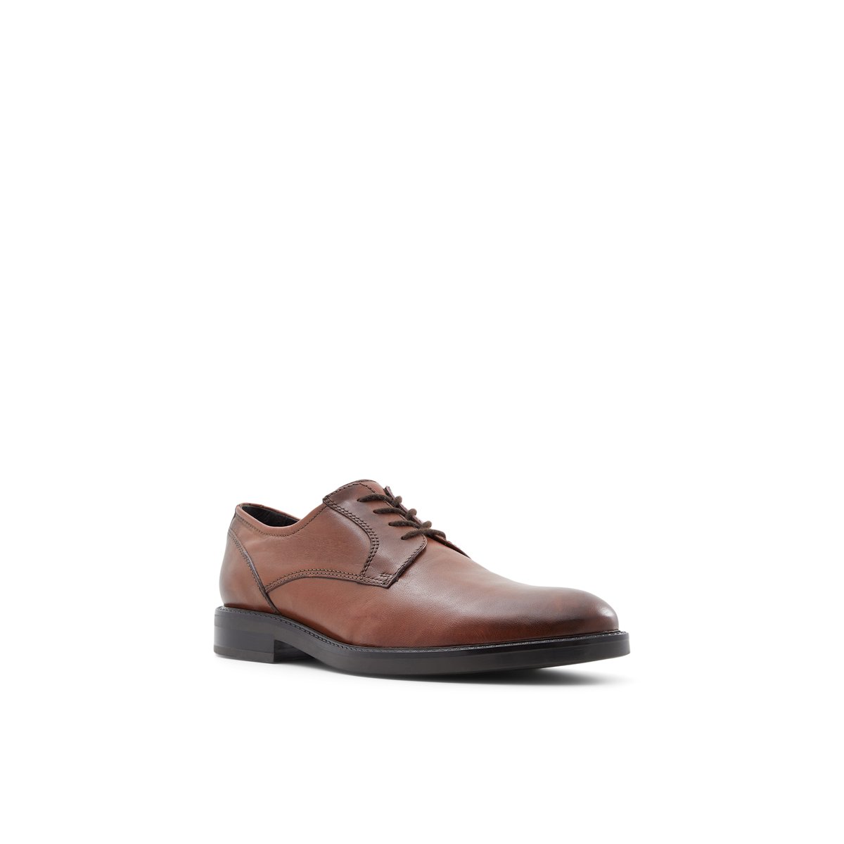 LUCA FERRI-Cadelich-Chaussures habillées Oxford - Talon plat - Cognac