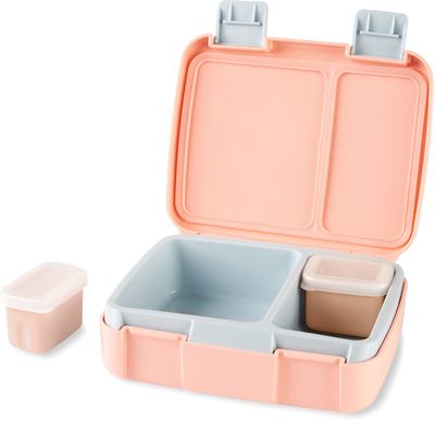 SkipHop Spark Style Bento Matboks Regnbue, Rosa